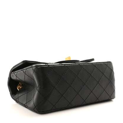 Chanel Calfskin Quilted 2.55 Reissue Mini Flap Black 4 of 11