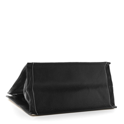 Saint Laurent Calfskin Walky Tote Black 4 of 11