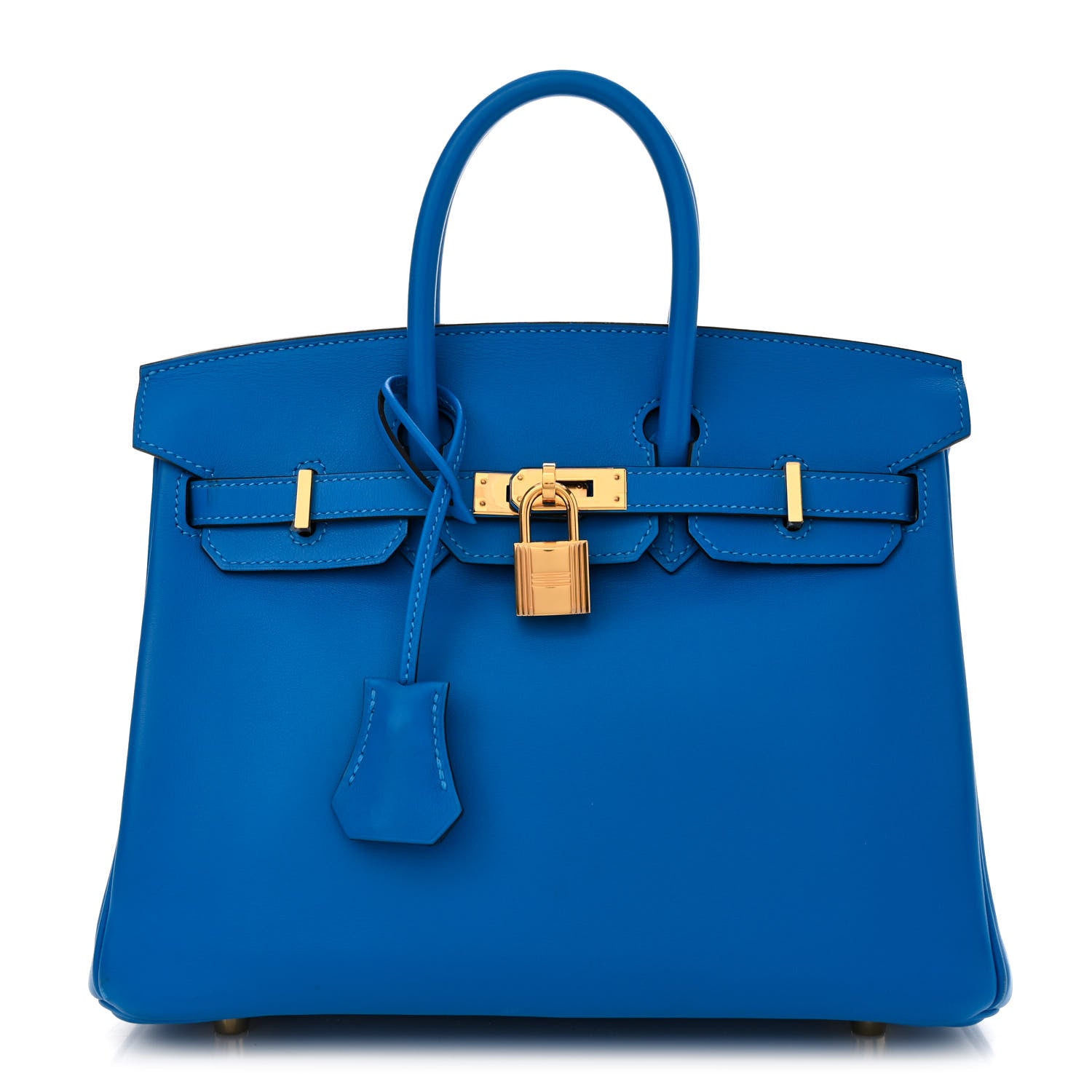 Hermes Swift Birkin 25 Bleu Hydra 1 of 14