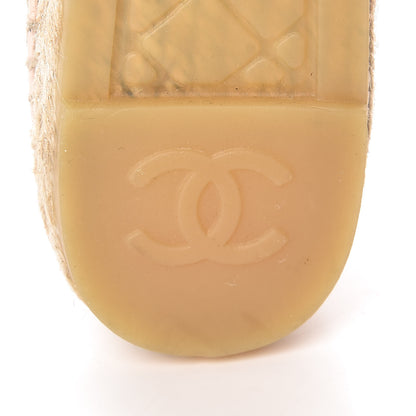 Chanel Mesh Grosgrain CC Espadrilles 36 Pink 7 of 11