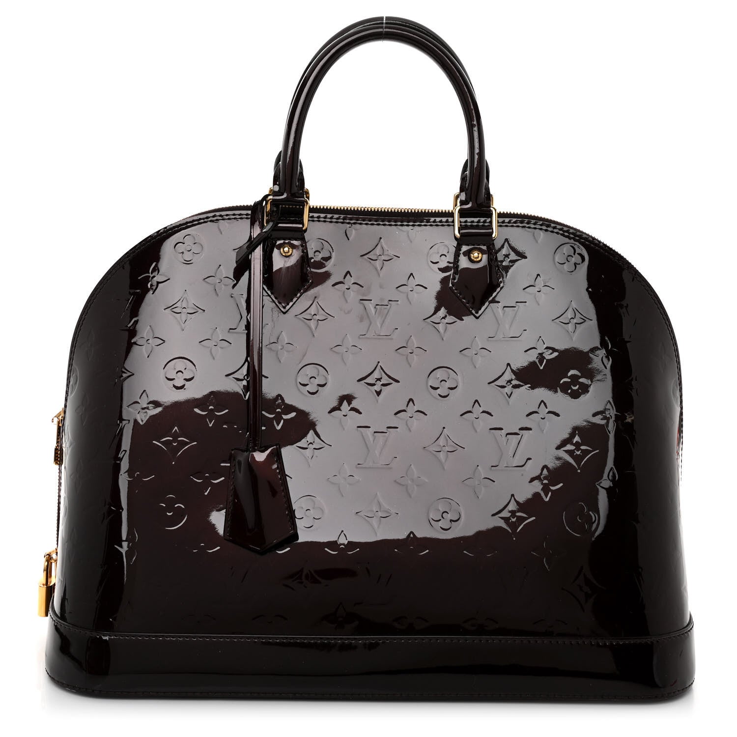 Louis Vuitton Vernis Alma GM Amarante 1 of 9