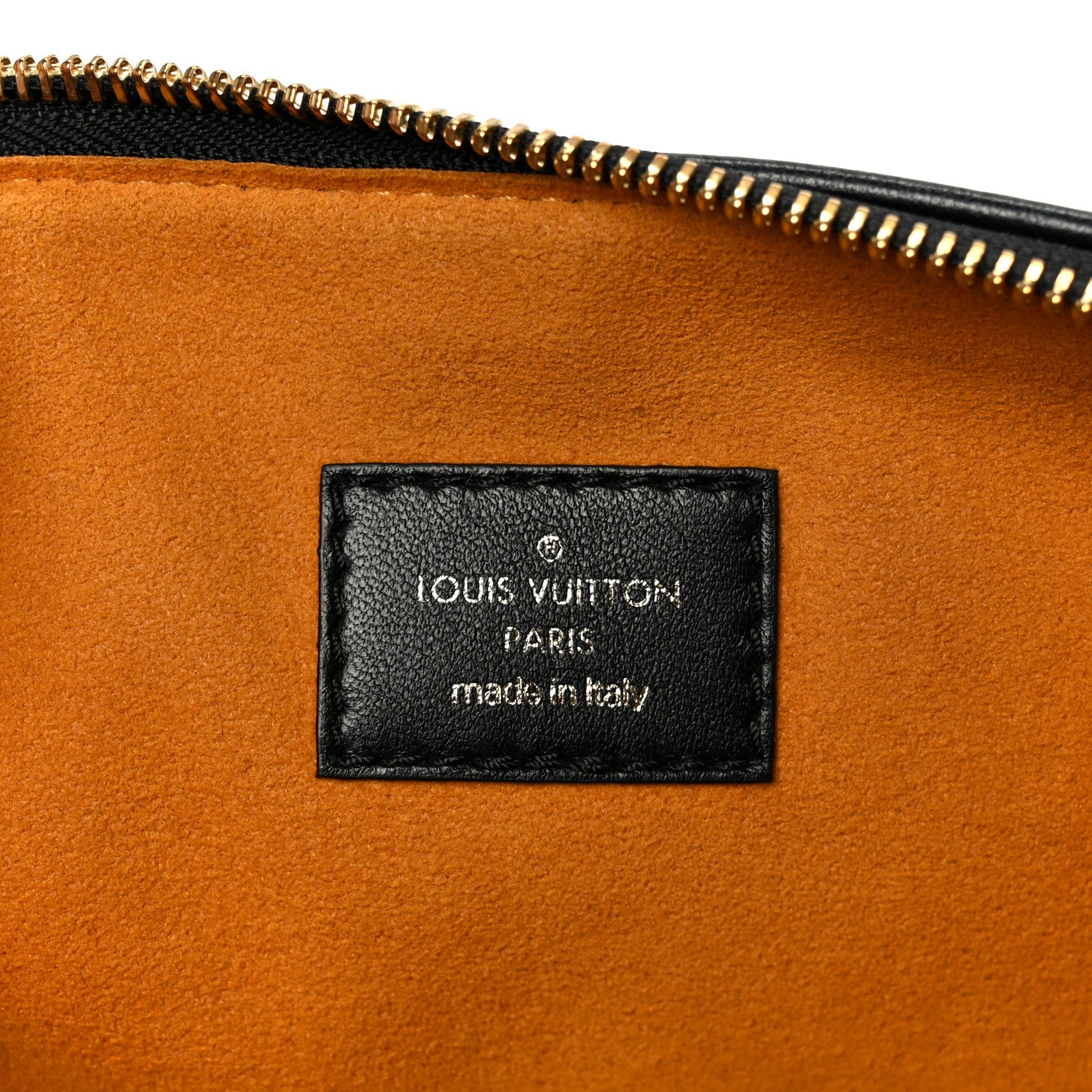 Louis Vuitton Lambskin Embossed Monogram Coussin MM Black 8 of 12