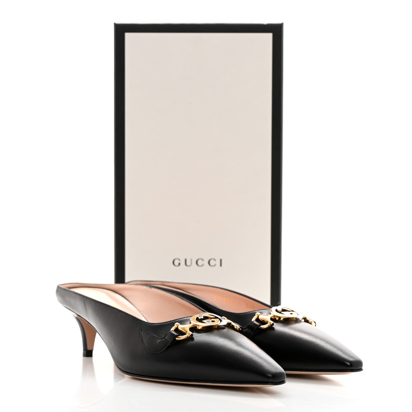 Malaga Kid Zumi Low Heel Mules 41 Black
