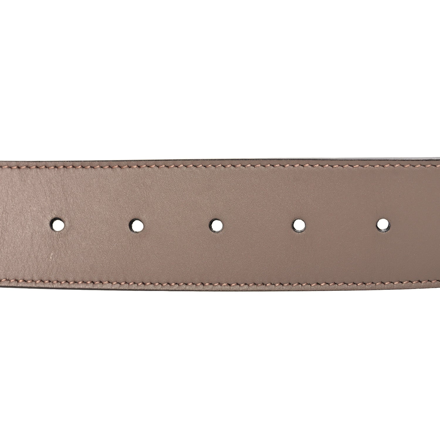 Gucci Calfskin Double G 40mm Belt 85 34 Porcelain Rose 3 of 5
