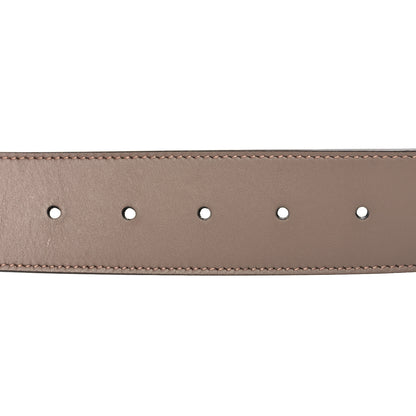 Gucci Calfskin Double G 40mm Belt 85 34 Porcelain Rose 3 of 5