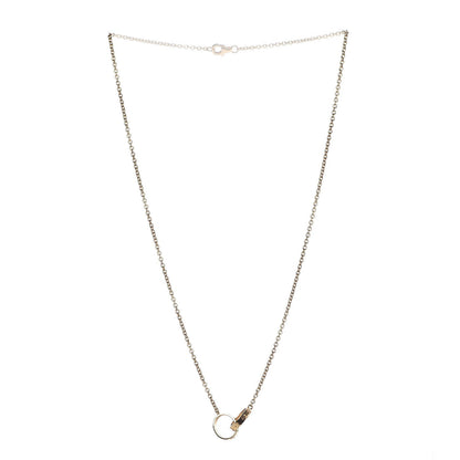 Cartier 18K Yellow Gold Interlocking LOVE Necklace 3 of 7