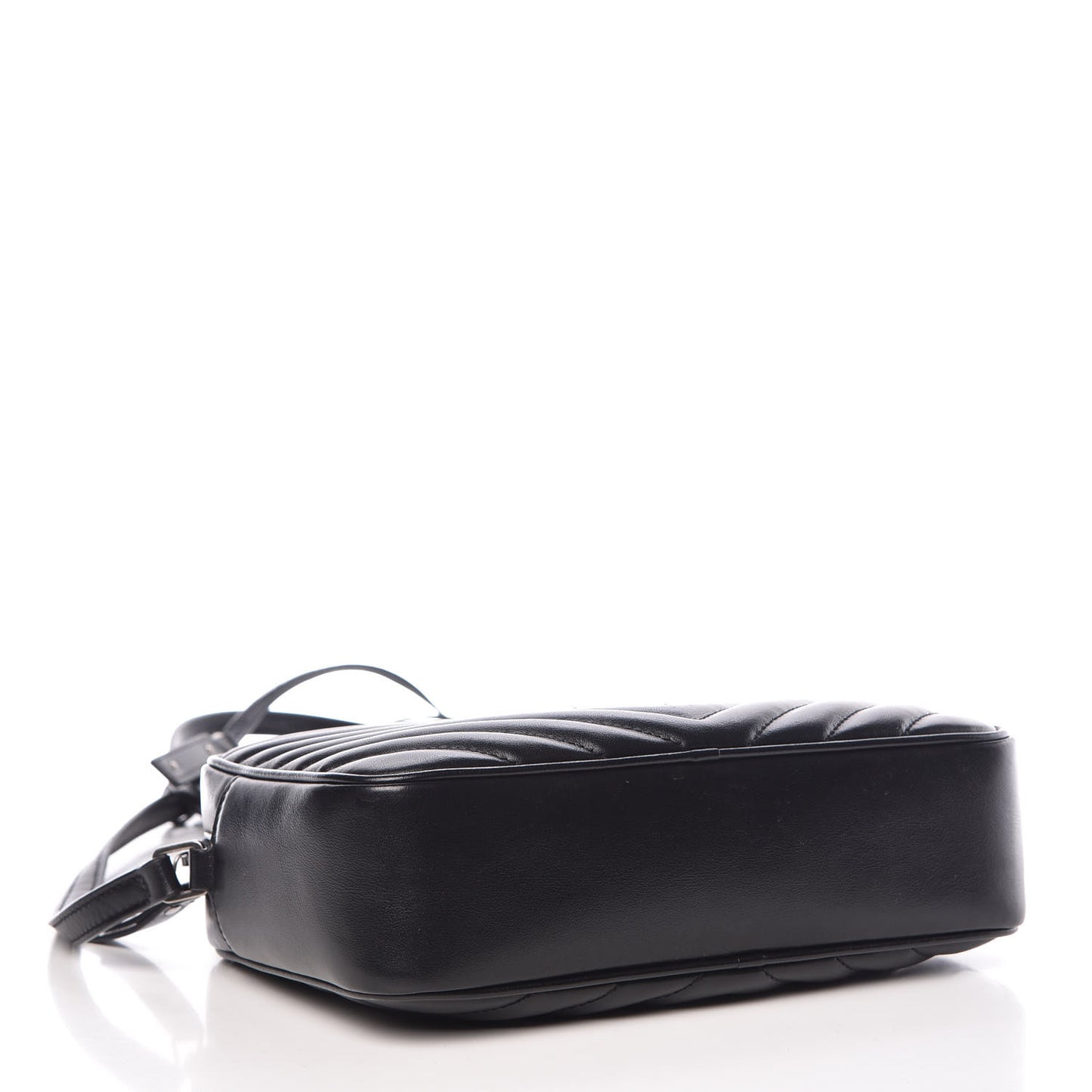 Calfskin Matelasse Monogram Lou Camera Bag Black