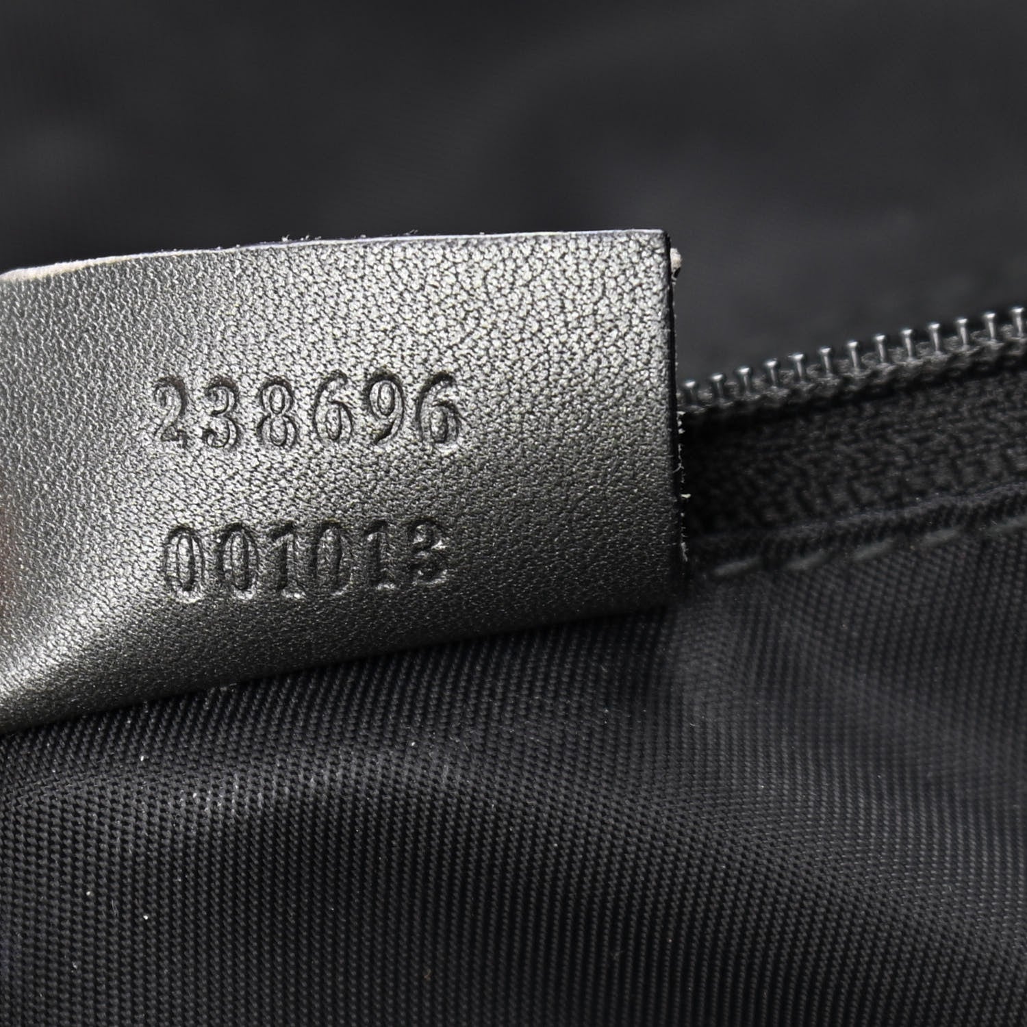 Gucci Metallic Guccissima Large Tote Dark Grey 7 of 15