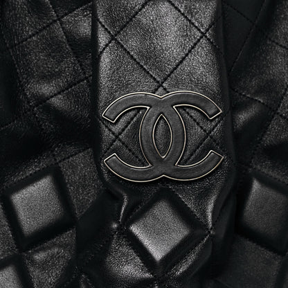Chanel Calfskin Sloane Square Tote Black 7 of 12