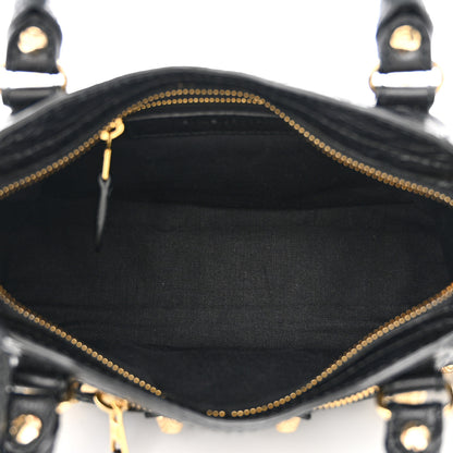 Balenciaga Agneau Giant 12 Gold Hardware Mini City Black 5 of 12