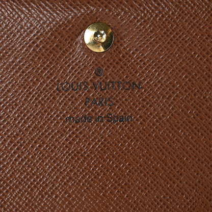 Louis Vuitton Monogram Porte-Monnaie Tresor Wallet 7 of 7
