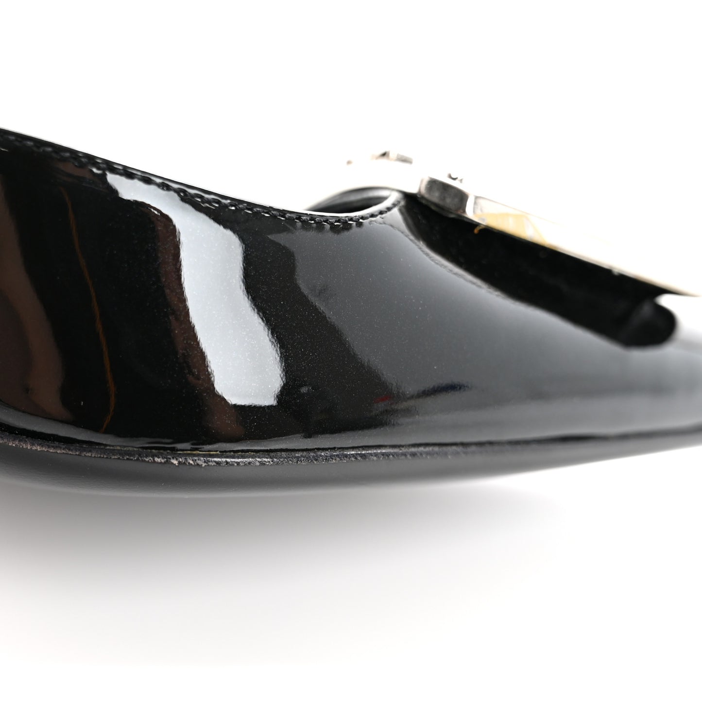 Vernice Metal Pumps 37 Black
