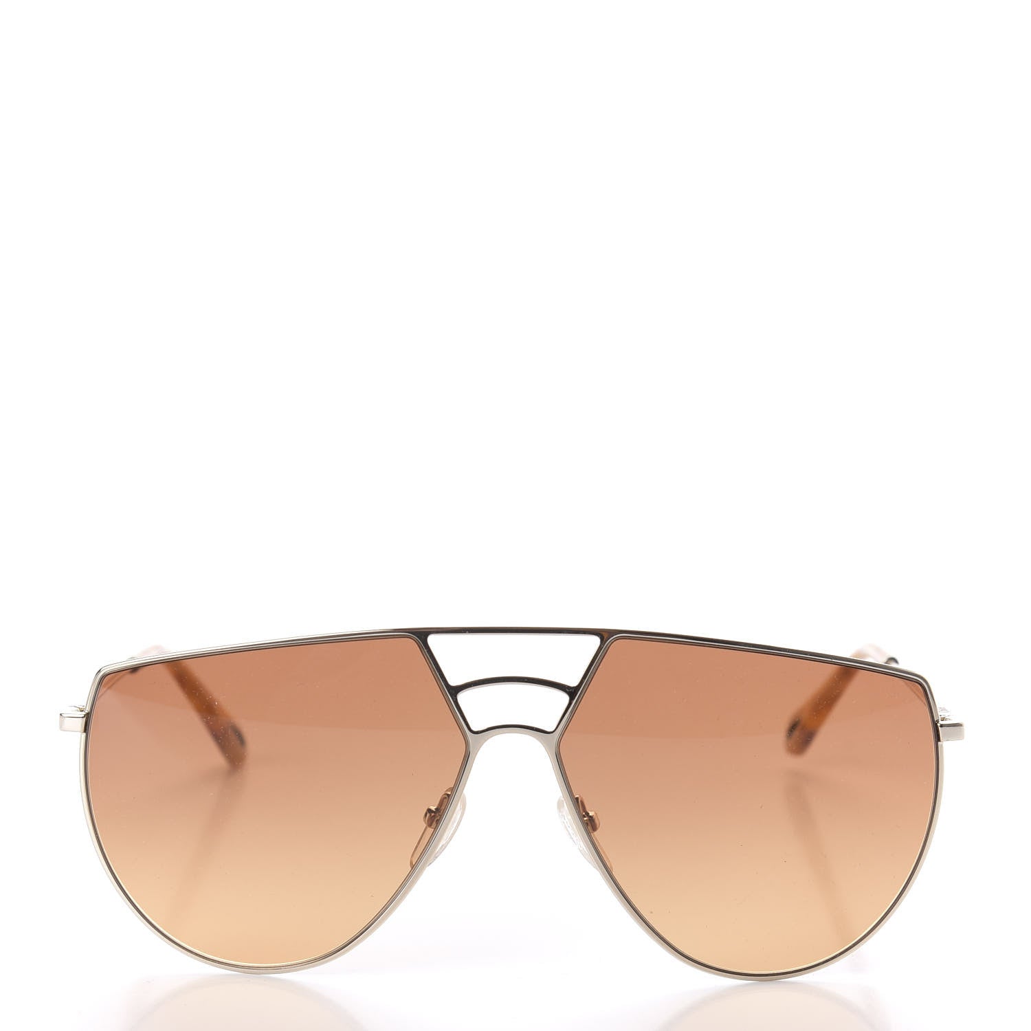 Chloe Aviator Sunglasses CE139S Gold Tortoise 2 of 7