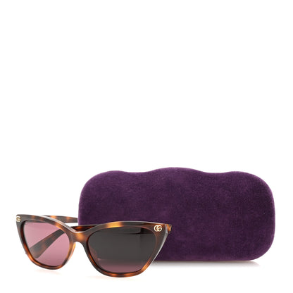 Gucci Acetate Cat Eye Sunglasses GG1815S Havana 8 of 8