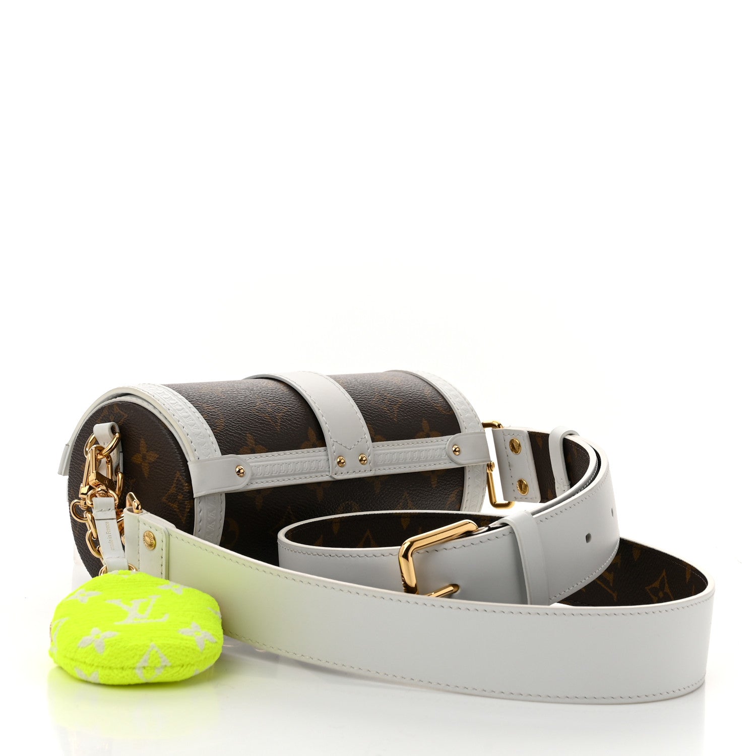 Louis Vuitton Monogram LV Match Papillon Trunk White 4 of 10