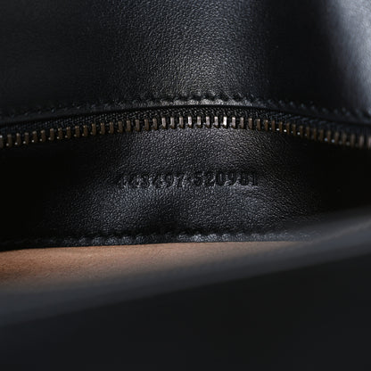 Gucci Calfskin Matelasse Small GG Marmont Shoulder Bag Black 7 of 10