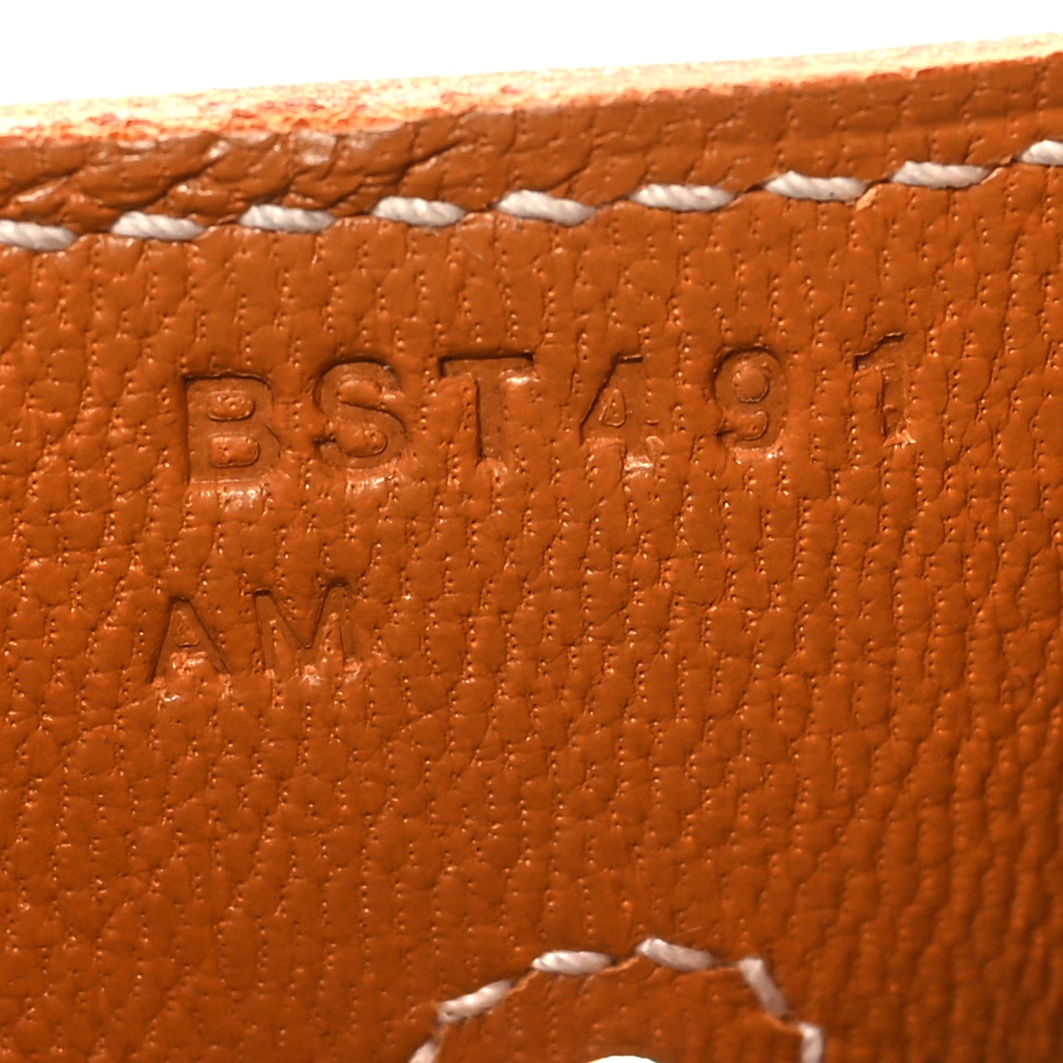 Hermes Vache Naturelle Grainee Birkin Sellier 30 Natural Sable 7 of 13