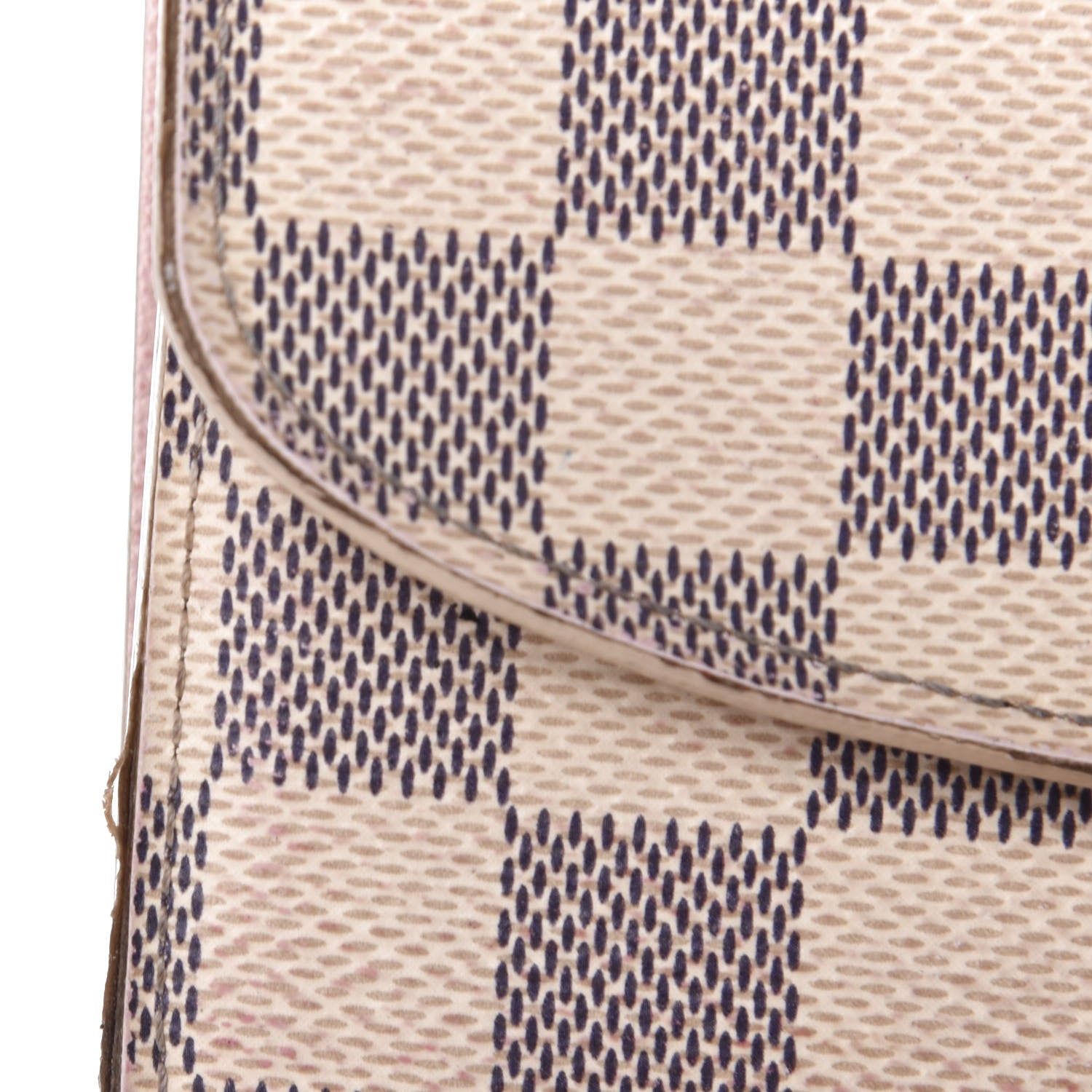 Louis Vuitton Damier Azur Emilie Wallet Rose Ballerine 14 of 16