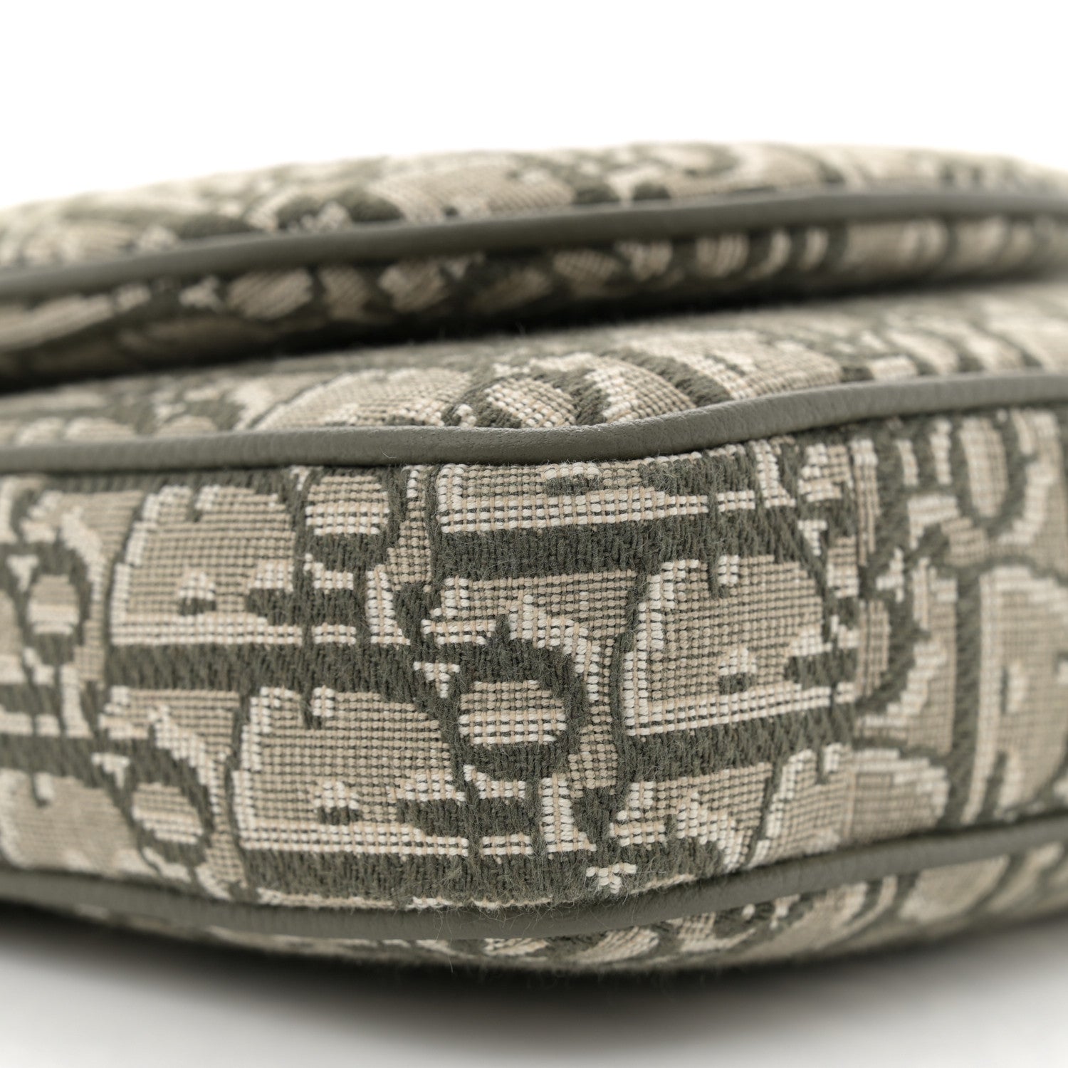 Christian Dior Oblique Saddle Triple Pouch Green 9 of 10