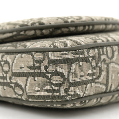 Christian Dior Oblique Saddle Triple Pouch Green 9 of 10