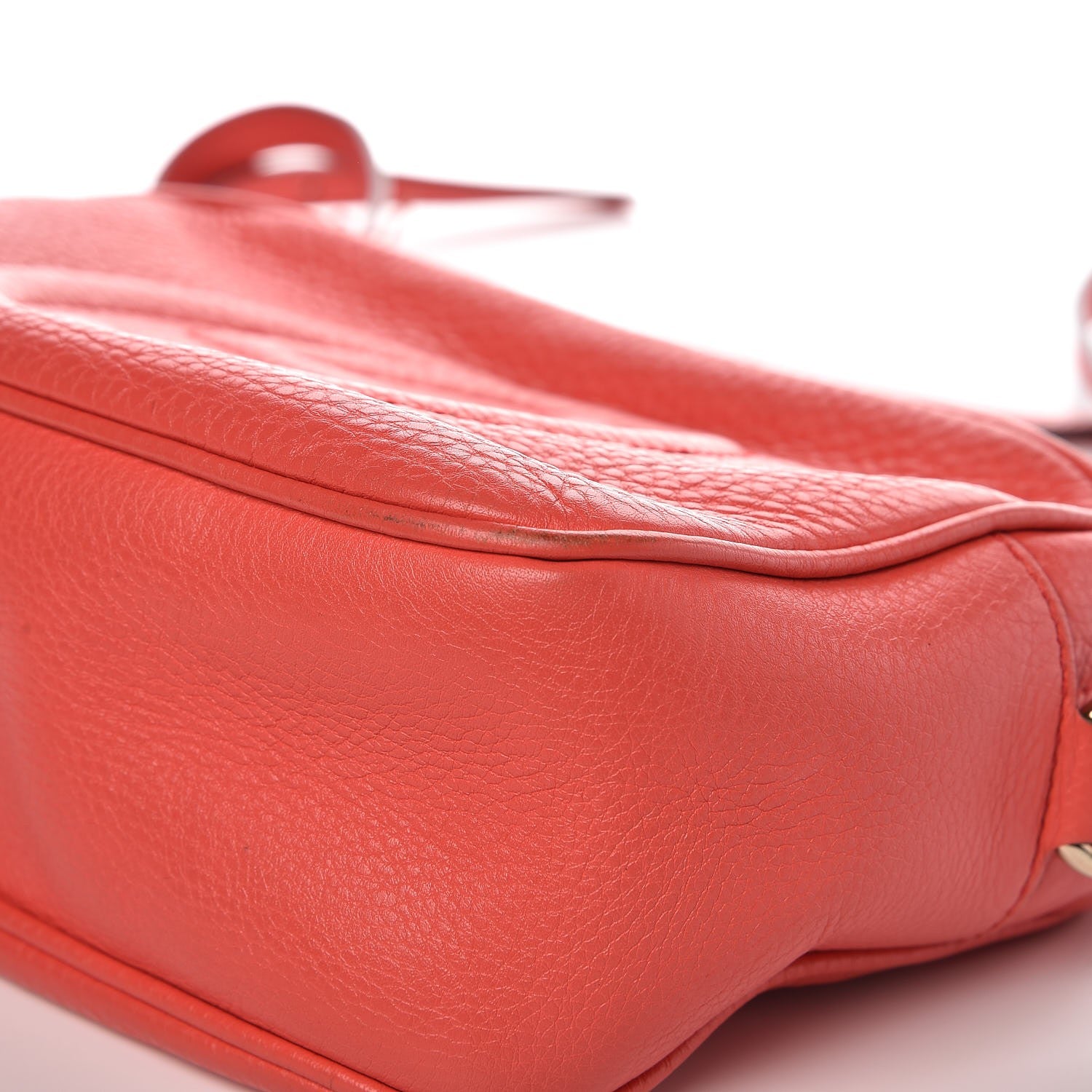 Gucci Pebbled Calfskin Small Soho Disco Bag Begonia Pink 10 of 10