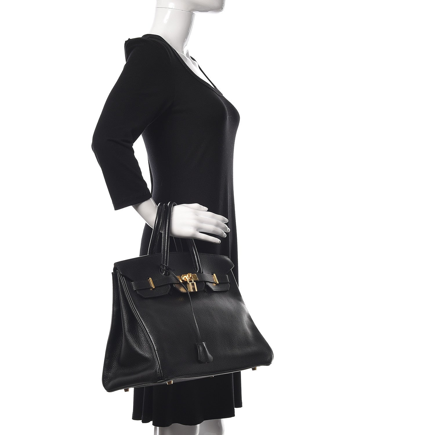 Hermes Ardennes Birkin 35 Black 2 of 30