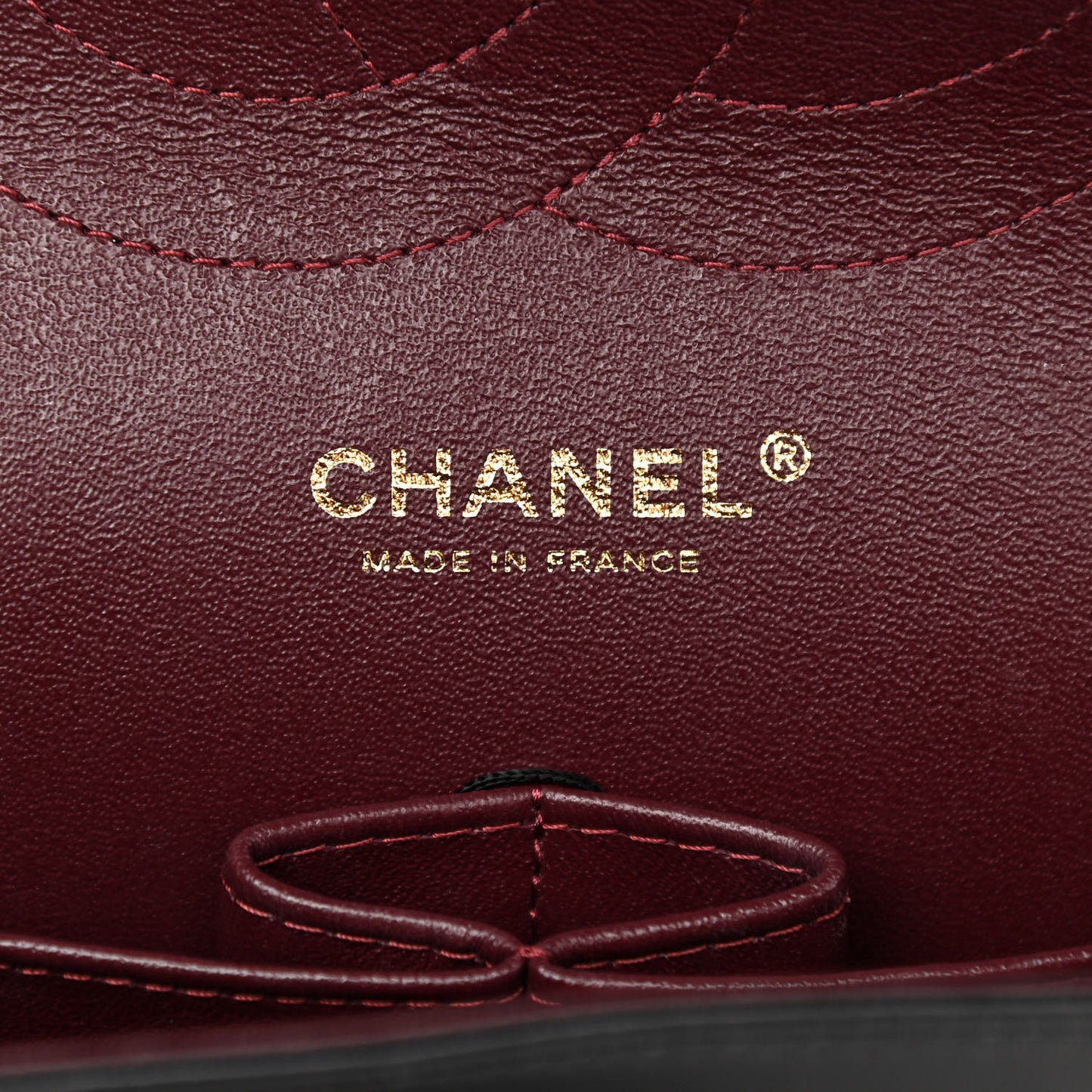 Lambskin Quilted Jumbo Double Flap Black