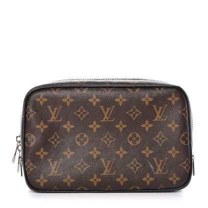 Louis Vuitton Monogram Macassar Toilet Pouch GM 1 of 8
