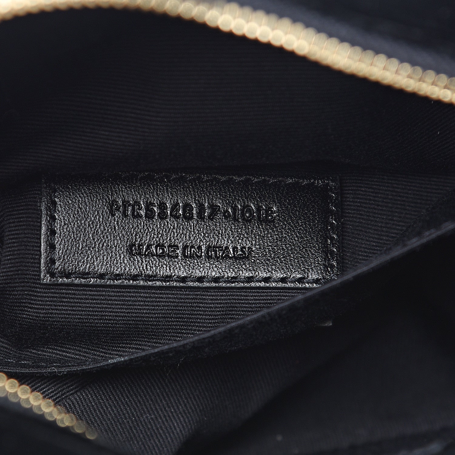 Saint Laurent Velour Matelasse Monogram Lou Belt Bag Black 6 of 8