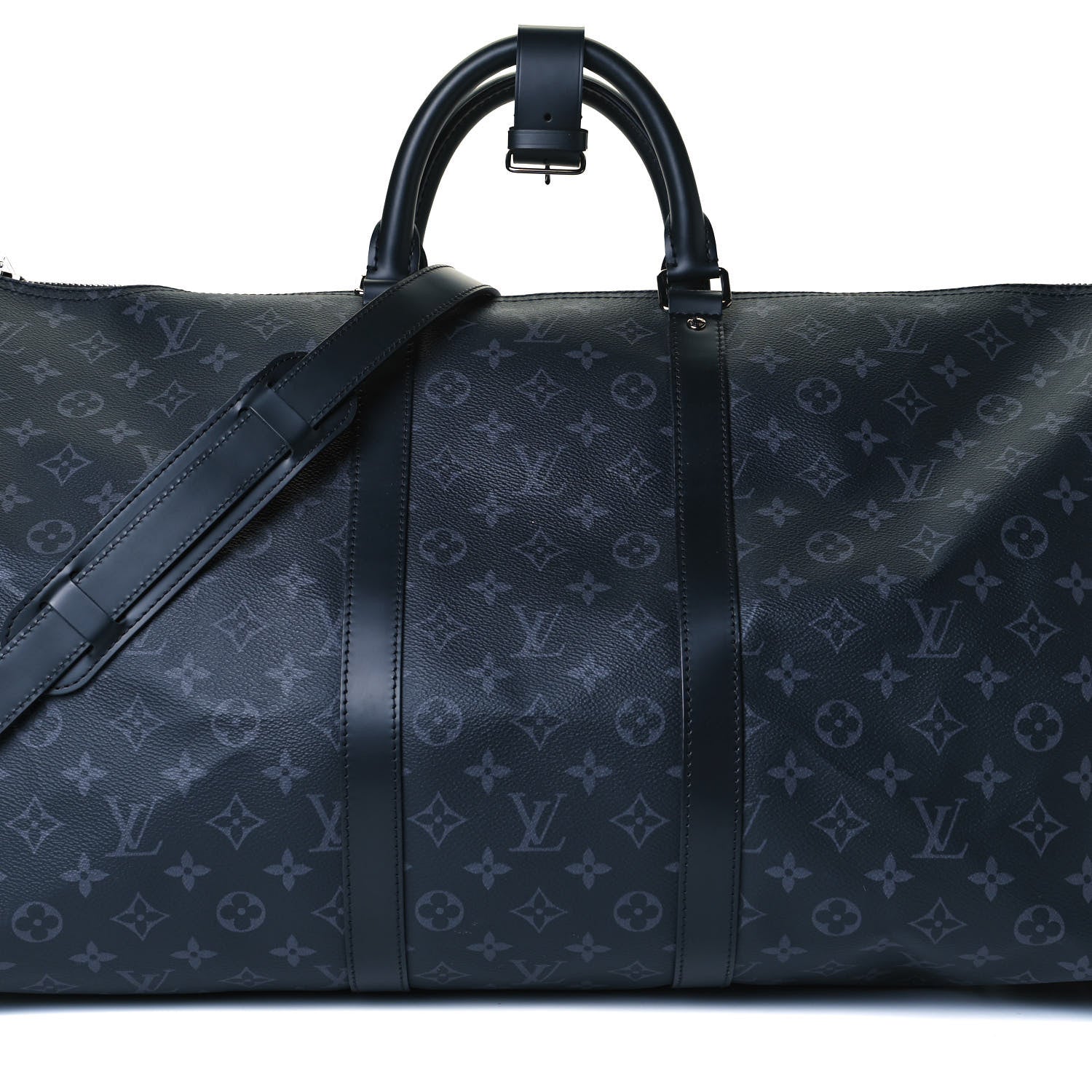 Louis Vuitton Monogram Eclipse Keepall Bandouliere 55 7 of 12