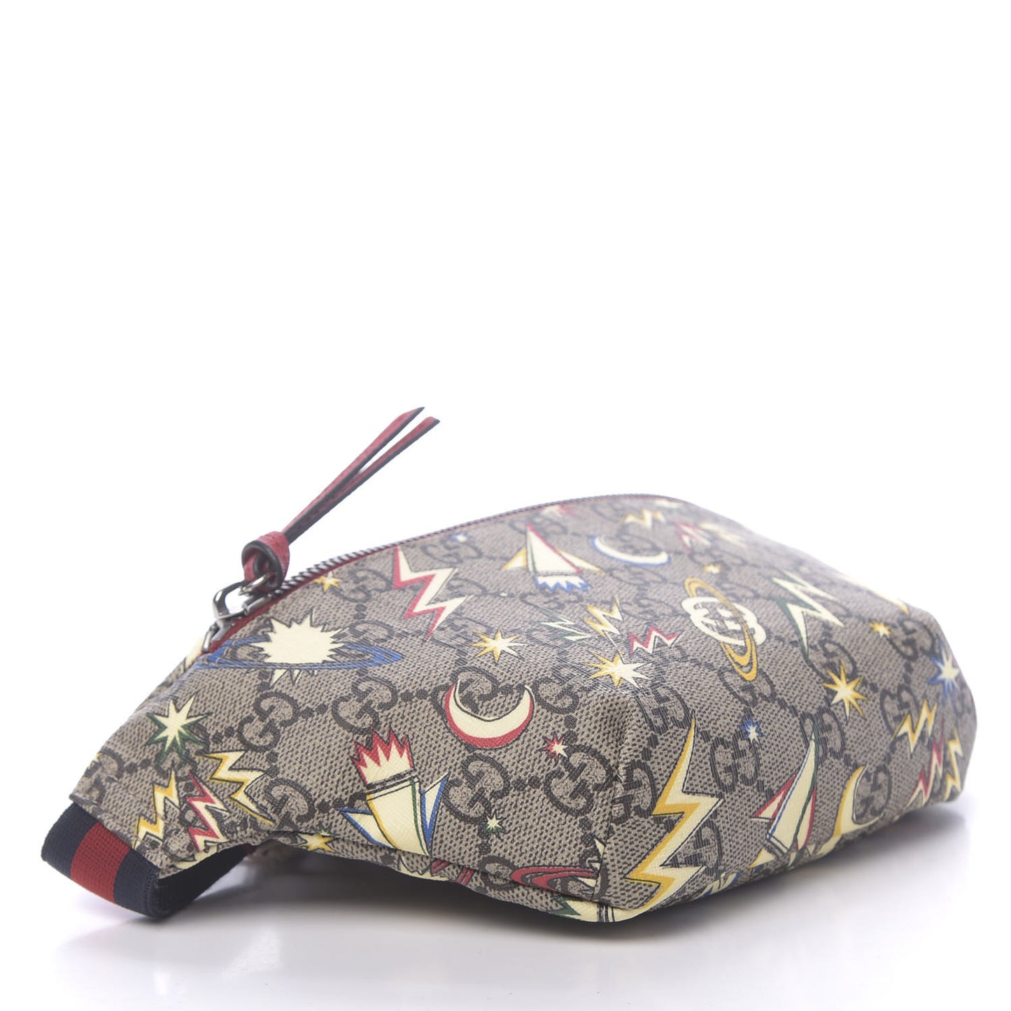 GG Supreme Monogram Childrens Space Print Belt Bag Multicolor