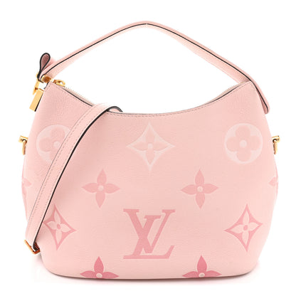 Louis Vuitton Empreinte Monogram Giant By The Pool Marshmallow Hobo PM Bouton De Rose 1 of 13