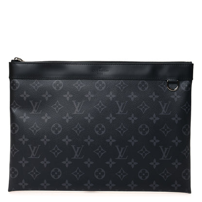 Louis Vuitton Monogram Eclipse Discovery Pochette GM 1 of 8