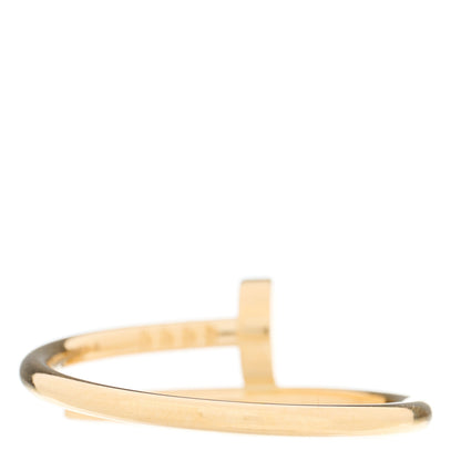 Cartier 18K Yellow Gold Small Juste Un Clou Ring 57 8 3 of 4