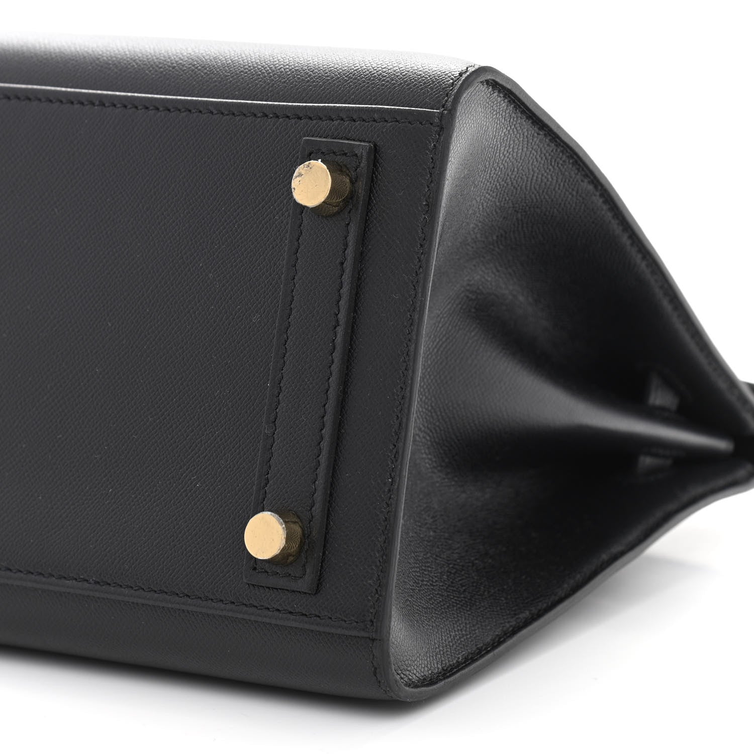 Hermes Madame Calfskin Birkin Sellier 25 Black 10 of 11