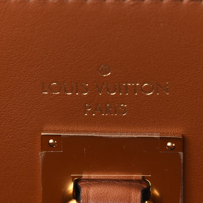 Louis Vuitton Calfskin All Set Bordeaux Tan 9 of 13