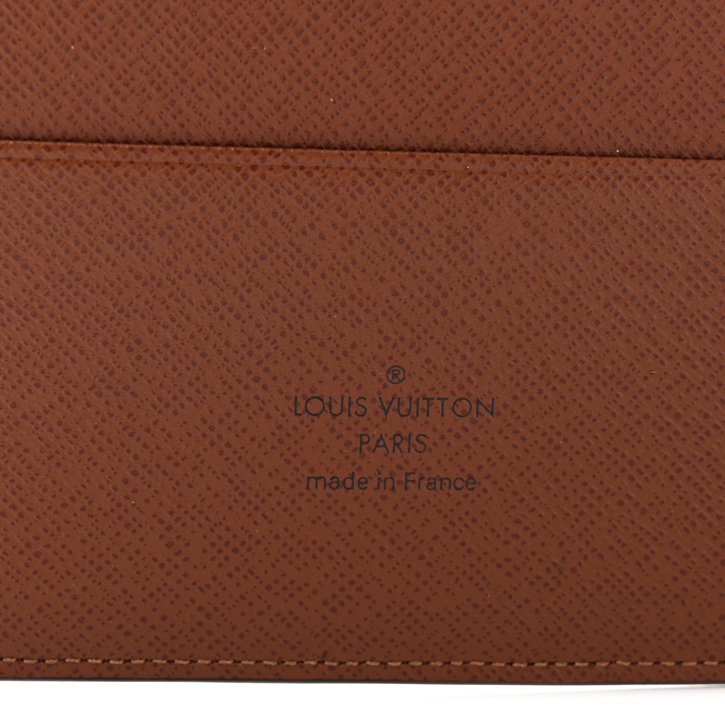 Monogram Large Ring Agenda Cover
