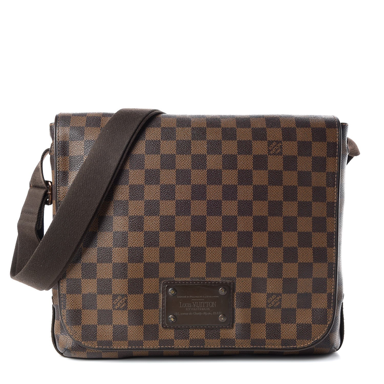 Louis Vuitton Damier Ebene Brooklyn MM 1 of 15