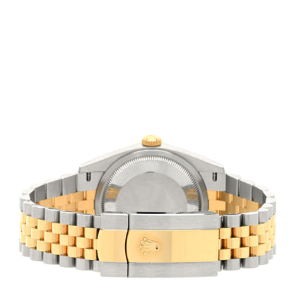 Rolex Stainless Steel 18K Yellow Gold Diamond 36mm Oyster Perpetual Datejust Watch Champagne Jubilee 126233 3 of 5