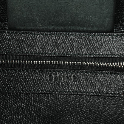 Celine Grained Calfskin Small Vertical Cabas Black 8 of 8
