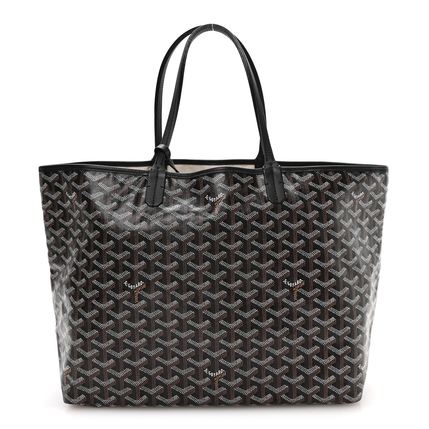 Goyard Goyardine Saint Louis PM Black 1 of 10