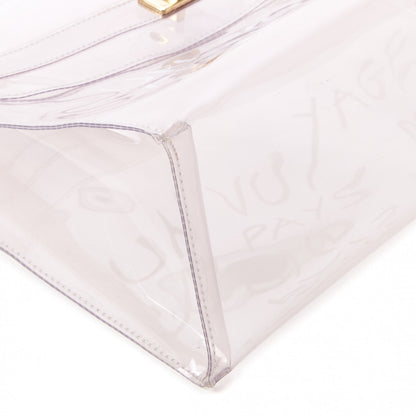 Hermes Vinyl Souvenir De L'Exposition Kelly Transparent 6 of 9