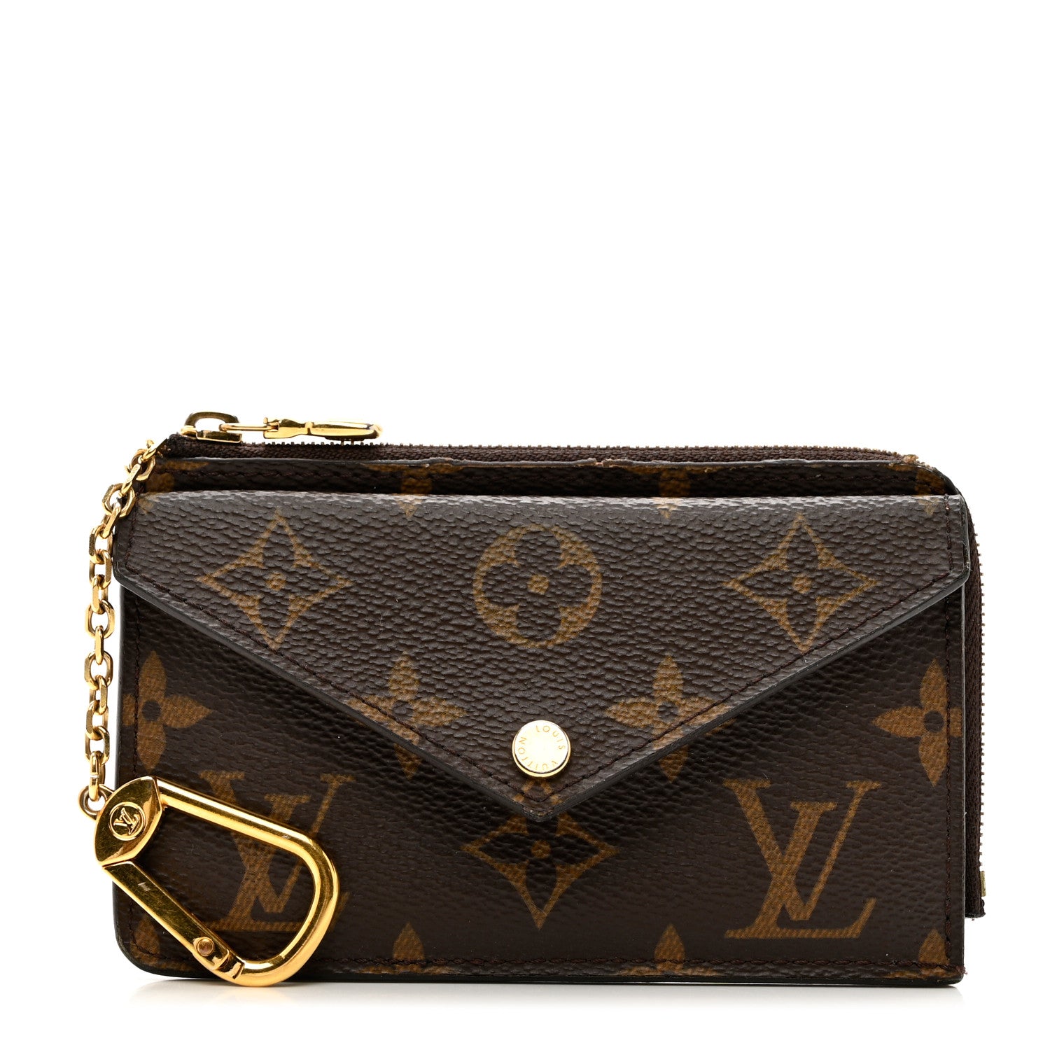 Louis Vuitton Monogram Recto Verso Card Holder Black 1 of 9