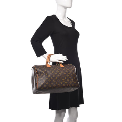 Louis Vuitton Monogram Speedy 35 2 of 16