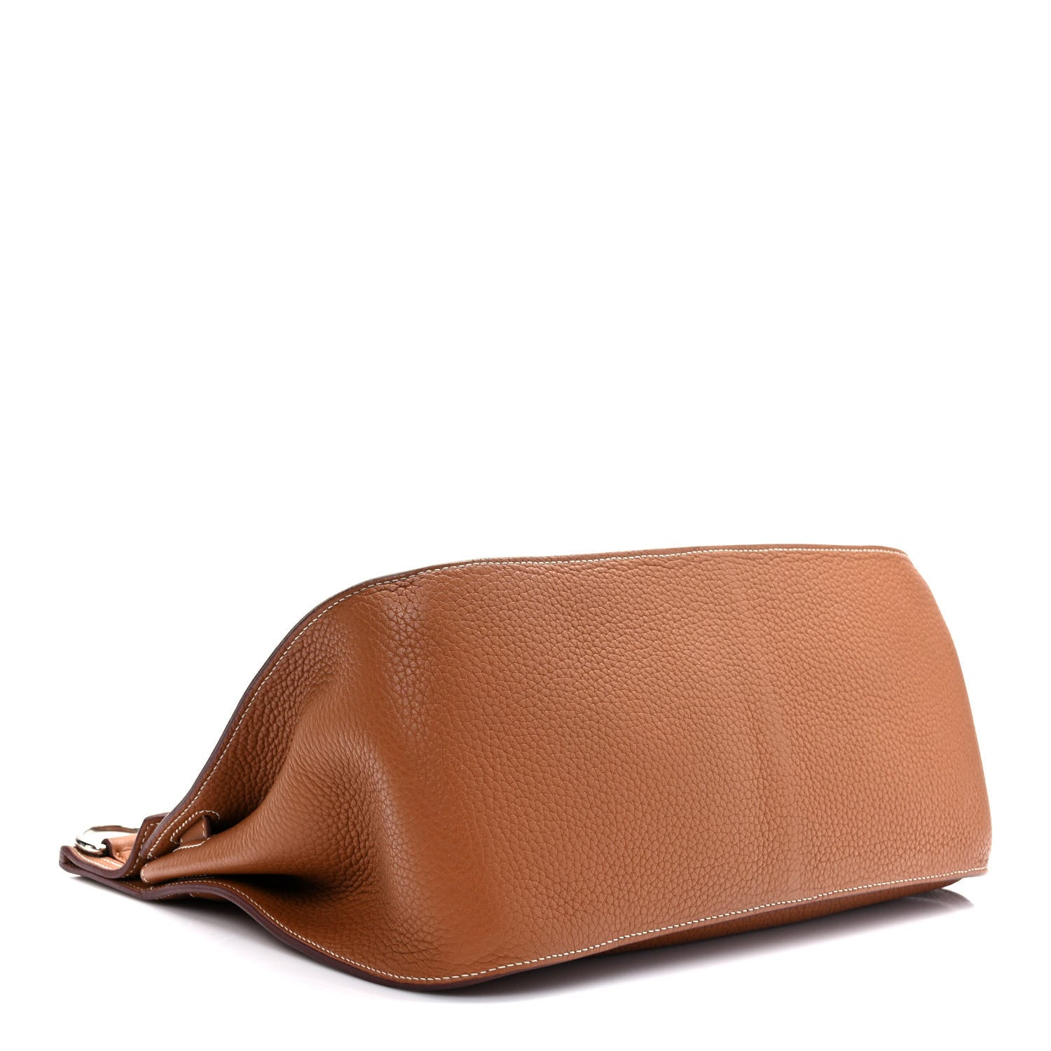 Hermes Taurillon Clemence Jypsiere 34 Gold 4 of 10