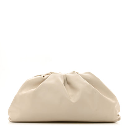 Bottega Veneta Smooth Butter Calf The Pouch Oversized Clutch Mist 1 of 8