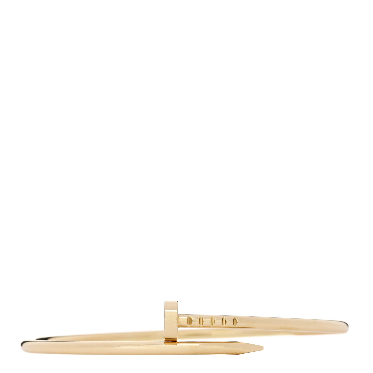 Cartier 18K Yellow Gold Small Juste Un Clou Bracelet 17 1 of 5