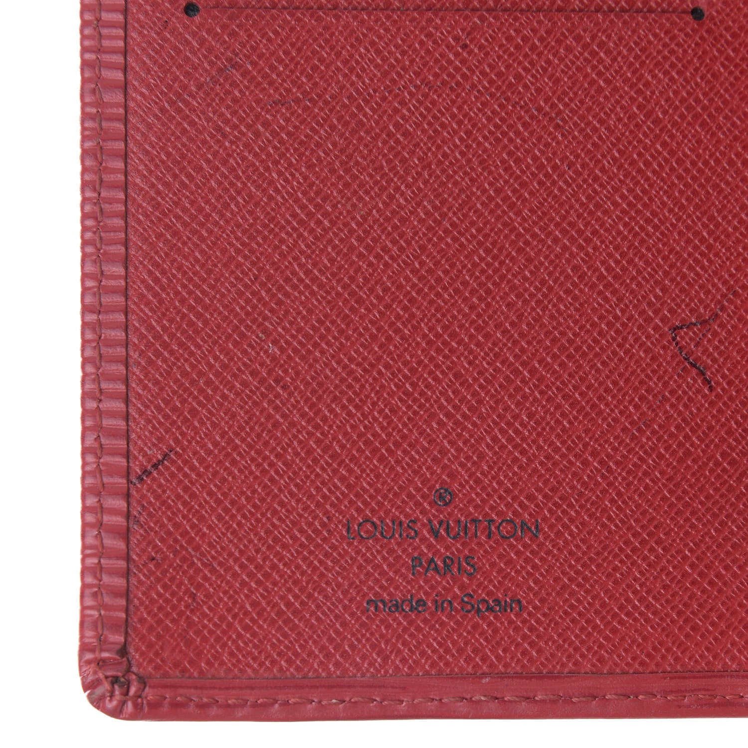 Louis Vuitton Epi Checkbook Organizer Wallet Rouge 6 of 9
