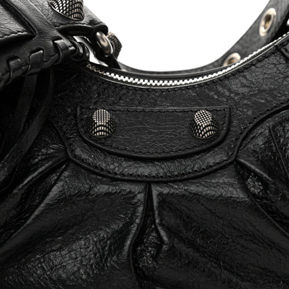 Balenciaga Agneau Arena Le Cagole Shoulder Bag XS Black 8 of 11