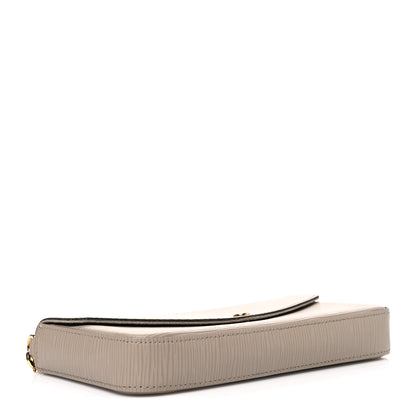 Louis Vuitton Epi Felicie Pochette Chain Wallet Galet 4 of 10